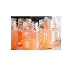 4 Seasons Mason Jar with Handle 40cl