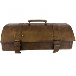 Luxury Leather Bartender Bag with Equipment