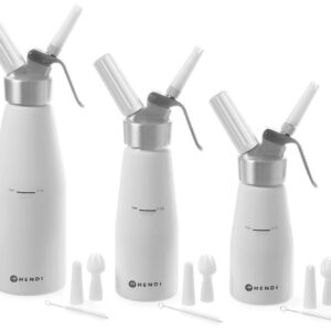 White Aluminium Whipped Siphon